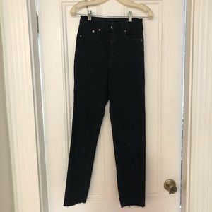 Never worn H&M black jeans